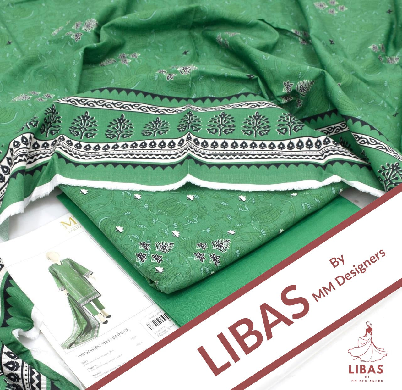Premium 3 Piece KHADDAR Winter Collection 2025 - Unstitched