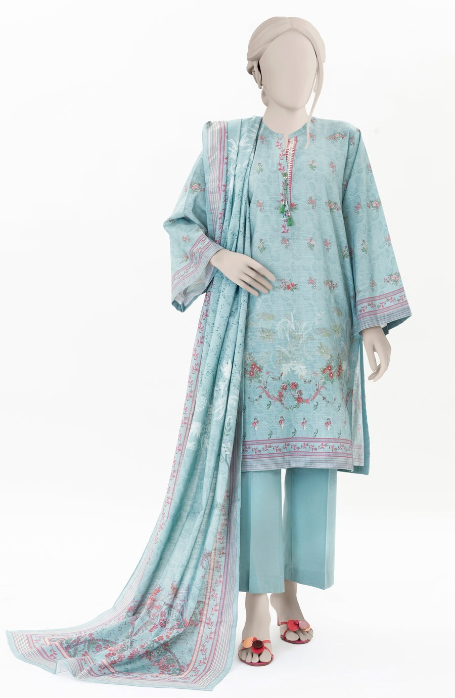 Premium 3 Piece KHADDAR Winter Collection 2025 - Unstitched