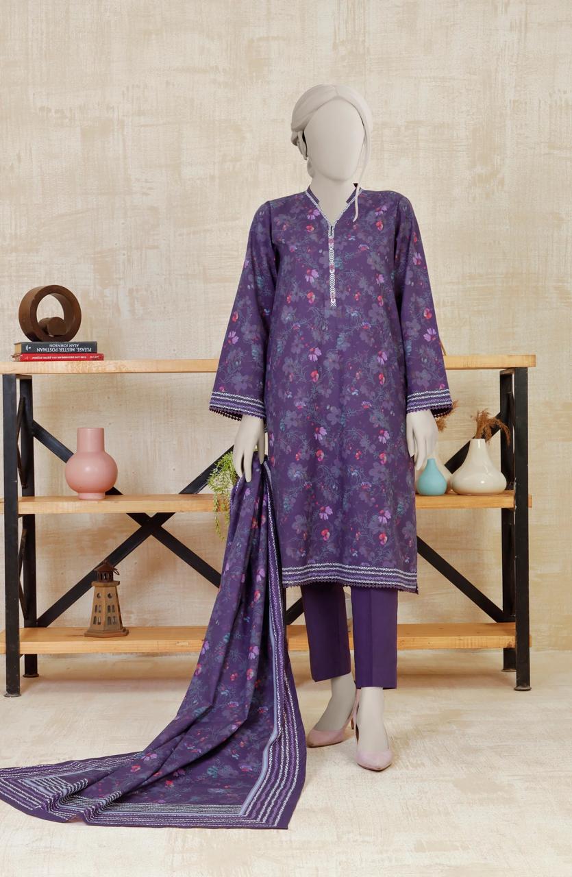 Premium 3 Piece KHADDAR Winter Collection 2025 - Unstitched