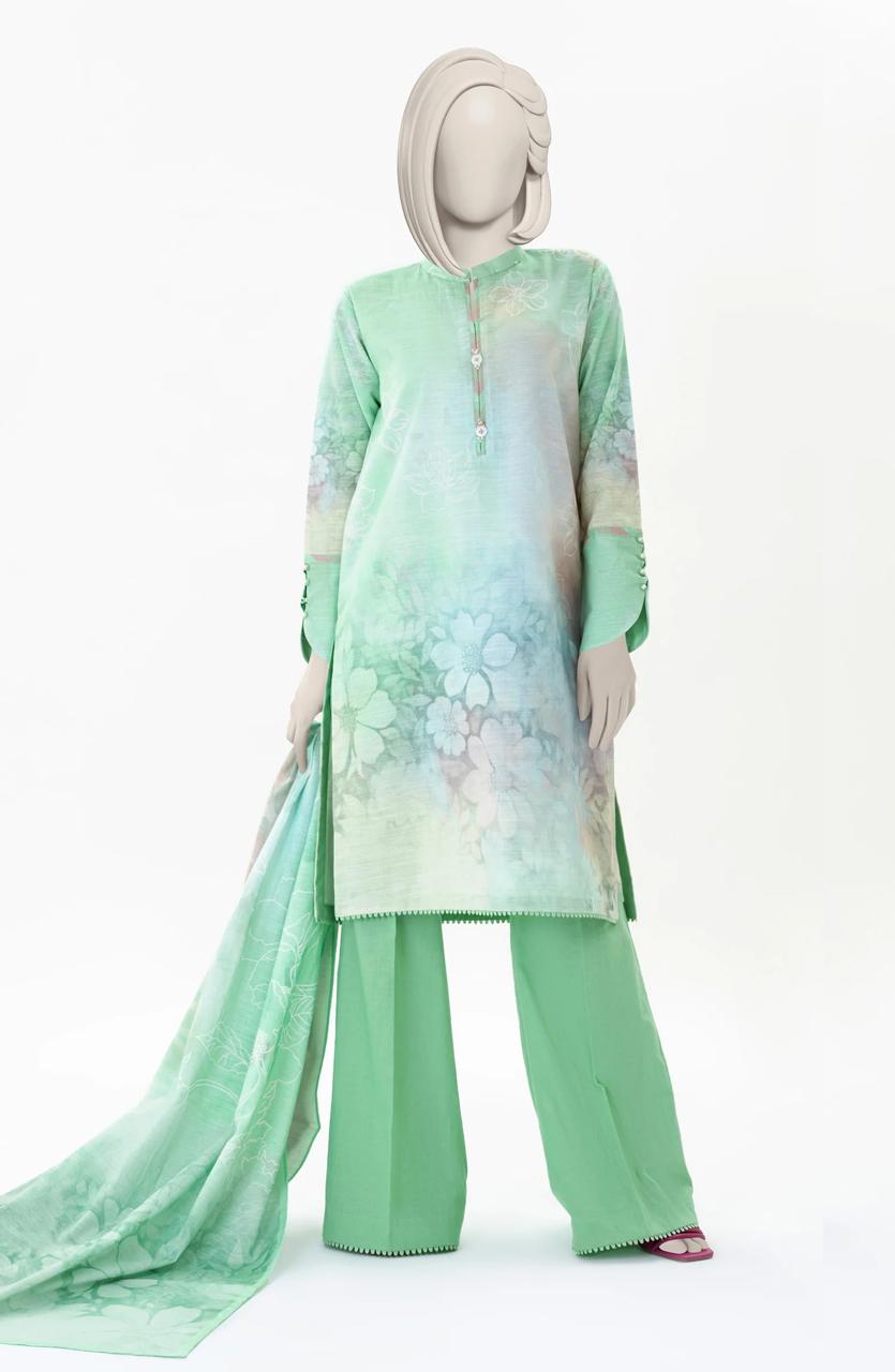 Premium 3 Piece KHADDAR Winter Collection 2025 - Unstitched