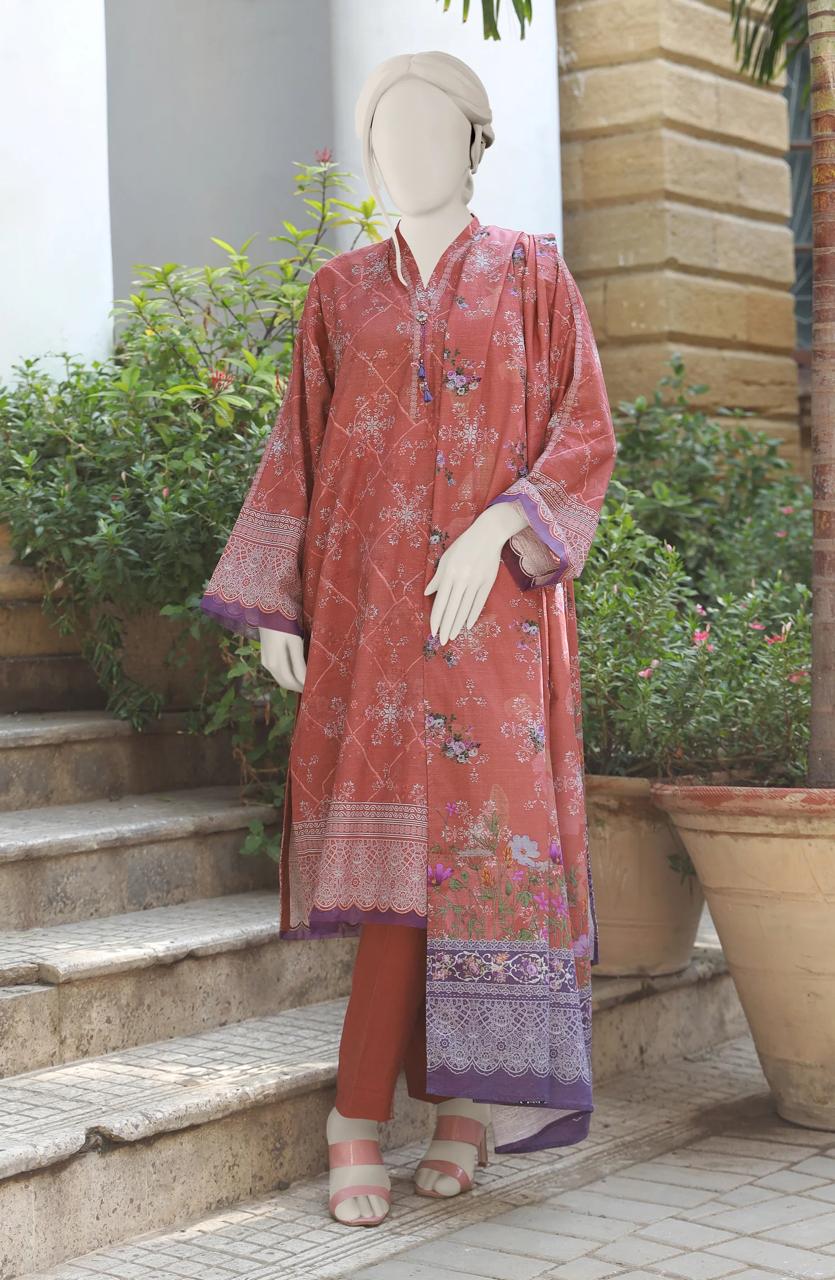 Premium 3 Piece KHADDAR Winter Collection 2025 - Unstitched
