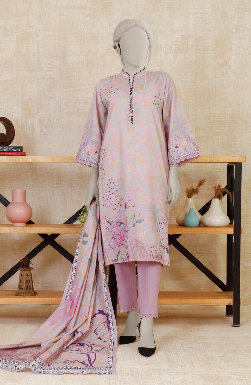 Premium 3 Piece KHADDAR Winter Collection 2025 - Unstitched