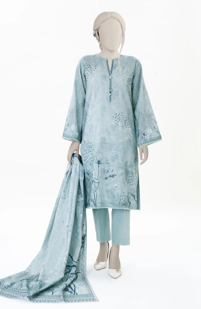 Premium 3 Piece KHADDAR Winter Collection 2025 - Unstitched
